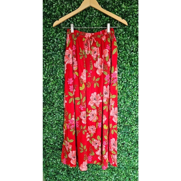 J.Crew Cotton voile maxi skirt in peony vines - Picture 5 of 9